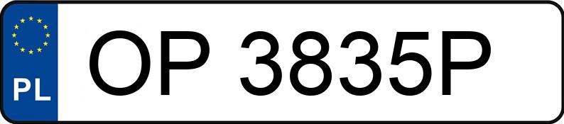 Numer rejestracyjny OP 3835P posiada FORD TRANSIT - OP3835P Numer rejestracyjny OP 3835P posiada FORD TRANSIT - OP3835P