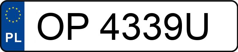 Numer rejestracyjny OP 4339U posiada AUDI A1 1.2 TFSI - OP4339U