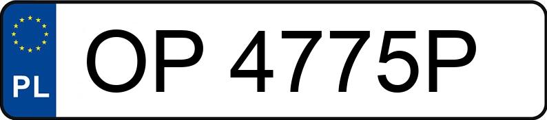 Numer rejestracyjny OP 4775P posiada VOLKSWAGEN CADDY - OP4775P Numer rejestracyjny OP 4775P posiada VOLKSWAGEN CADDY - OP4775P