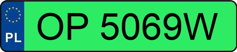 Numer rejestracyjny OP 5069W posiada AUDI Q4 40 E-TRON - OP5069W Numer rejestracyjny OP 5069W posiada AUDI Q4 40 E-TRON - OP5069W