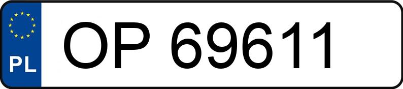 Numer rejestracyjny OP 69611 posiada MERCEDES-BENZ C 180 - OP69611