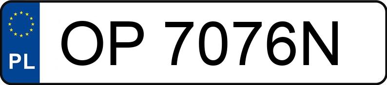 Numer rejestracyjny OP 7076N posiada TOYOTA RAV 4 2.0 MR`19 E6ag Executive AWD - OP7076N