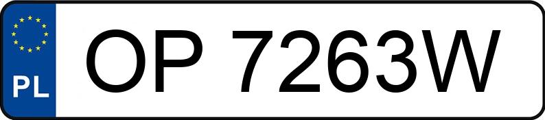 Numer rejestracyjny OP 7263W posiada MERCEDES-BENZ GLE 450 MR`23 E6d V167 AMG 4Matic - OP7263W