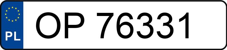 Numer rejestracyjny OP 76331 posiada FIAT BRAVO 1.2 KAT - OP76331 Numer rejestracyjny OP 76331 posiada FIAT BRAVO 1.2 KAT - OP76331