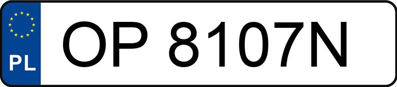 Numer rejestracyjny OP 8107N posiada AUDI A4 Allroad TDI MR`17 E6 B9 A4 Allroad TDI MR`17 E6 B9 - OP8107N