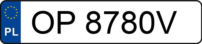 Numer rejestracyjny OP 8780V posiada JEEP GRAND CHEROKEE - OP8780V Numer rejestracyjny OP 8780V posiada JEEP GRAND CHEROKEE - OP8780V