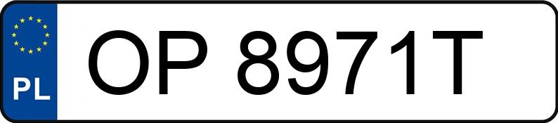 Numer rejestracyjny OP 8971T posiada PEUGEOT BOXER - OP8971T Numer rejestracyjny OP 8971T posiada PEUGEOT BOXER - OP8971T