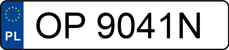 Numer rejestracyjny OP 9041N posiada FORD S-Max 2.0 TDCi MR`06 E4 Silver X - OP9041N Numer rejestracyjny OP 9041N posiada FORD S-Max 2.0 TDCi MR`06 E4 Silver X - OP9041N