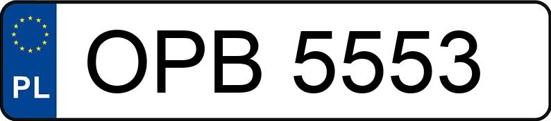 Numer rejestracyjny OPB 5553 posiada URSUS C 360 - OPB5553 Numer rejestracyjny OPB 5553 posiada URSUS C 360 - OPB5553