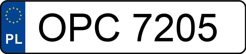 Numer rejestracyjny OPC 7205 posiada URAL Classic M 67-6 - OPC7205 Numer rejestracyjny OPC 7205 posiada URAL Classic M 67-6 - OPC7205