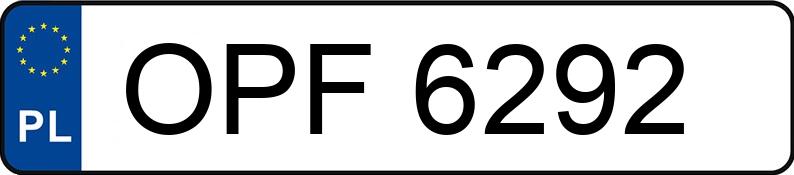 Numer rejestracyjny OPF 6292 posiada JAWA Szosowe TS 350 - OPF6292