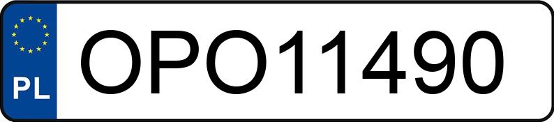 Numer rejestracyjny OPO 11490 posiada CITROEN DS3 1.4 HDI FAP MR`09 E5 Chic - OPO11490 Numer rejestracyjny OPO 11490 posiada CITROEN DS3 1.4 HDI FAP MR`09 E5 Chic - OPO11490