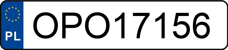 Numer rejestracyjny OPO 17156 posiada BMW 530 - OPO17156