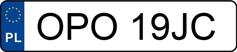 Numer rejestracyjny OPO 19JC posiada NISSAN 100 NX Kat. 100 NX Kat. - OPO19JC