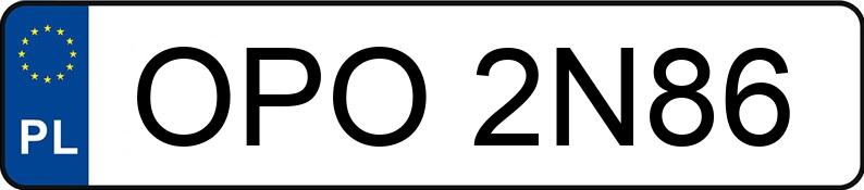 Numer rejestracyjny OPO 2N86 posiada AUDI A4 Avant Quattro 1.9 TDi Kat. MR`00 E3 8E A4 Avant Quattro 1.9 TDi Kat. MR`00 E3 8E - OPO2N86