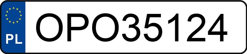 Numer rejestracyjny OPO 35124 posiada SEAT LEON - OPO35124 Numer rejestracyjny OPO 35124 posiada SEAT LEON - OPO35124