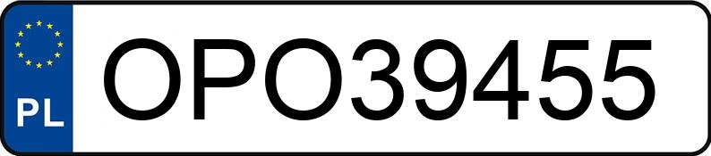 Numer rejestracyjny OPO 39455 posiada BMW 316I - OPO39455 Numer rejestracyjny OPO 39455 posiada BMW 316I - OPO39455