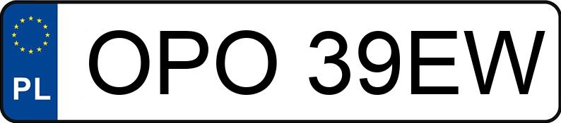 Numer rejestracyjny OPO 39EW posiada TOYOTA Yaris 1.0 MR`99 Base - OPO39EW Numer rejestracyjny OPO 39EW posiada TOYOTA Yaris 1.0 MR`99 Base - OPO39EW