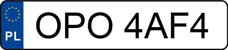 Numer rejestracyjny OPO 4AF4 posiada MERCEDES-BENZ G 300 TD 463 G 300 TD 463 - OPO4AF4