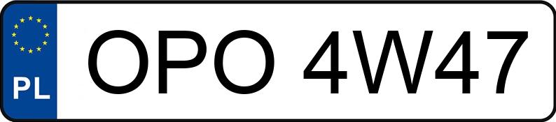 Numer rejestracyjny OPO 4W47 posiada PEUGEOT Skutery do 50 ccm Ludix Snake - OPO4W47