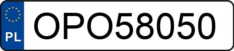 Numer rejestracyjny OPO 58050 posiada VOLKSWAGEN TIGUAN - OPO58050