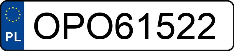 Numer rejestracyjny OPO 61522 posiada BMW 3ER REIHE - OPO61522 Numer rejestracyjny OPO 61522 posiada BMW 3ER REIHE - OPO61522