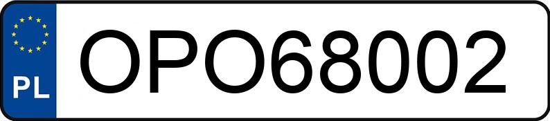 Numer rejestracyjny OPO 68002 posiada SEAT LEON SPORTOURER - OPO68002