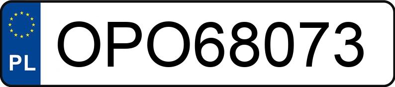 Numer rejestracyjny OPO 68073 posiada BMW 318 I - OPO68073