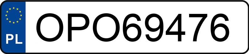Numer rejestracyjny OPO 69476 posiada FORD FOCUS - OPO69476