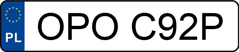 Registreringsnummeret OPO C92P har YAMAHA Naked Bike do 600 ccm MT-125 - OPOC92P