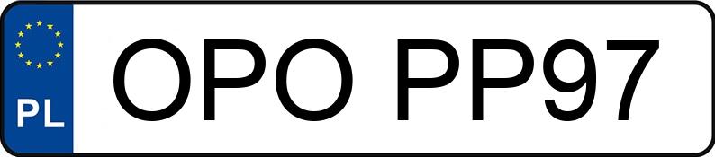 Numer rejestracyjny OPO PP97 posiada VOLKSWAGEN Touareg 4.9 TDi MR`02 E3 Tiptronic - OPOPP97