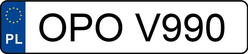 Numer rejestracyjny OPO V990 posiada VOLKSWAGEN Passat 1.6 Diesel CL - OPOV990