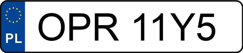 Numer rejestracyjny OPR 11Y5 posiada BMW 3 - OPR11Y5 Numer rejestracyjny OPR 11Y5 posiada BMW 3 - OPR11Y5
