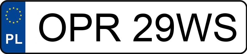 Registreringsnummeret OPR 29WS har RENAULT Megane III 1.6 MR`08 E5 - OPR29WS