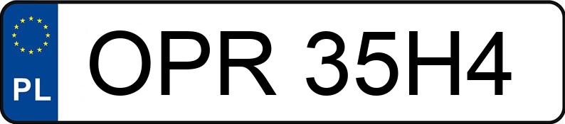 Numer rejestracyjny OPR 35H4 posiada BMW 530 - OPR35H4 Numer rejestracyjny OPR 35H4 posiada BMW 530 - OPR35H4