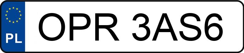Numer rejestracyjny OPR 3AS6 posiada VOLKSWAGEN Golf III 1.6i Kat. MR`91 GL - OPR3AS6 Numer rejestracyjny OPR 3AS6 posiada VOLKSWAGEN Golf III 1.6i Kat. MR`91 GL - OPR3AS6