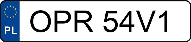 Numer rejestracyjny OPR 54V1 posiada VOLKSWAGEN PASSAT - OPR54V1