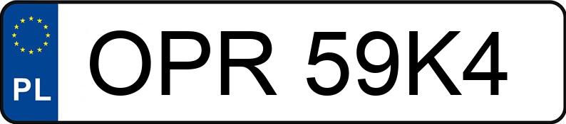 Numer rejestracyjny OPR 59K4 posiada ALFA ROMEO 159 - OPR59K4 Numer rejestracyjny OPR 59K4 posiada ALFA ROMEO 159 - OPR59K4