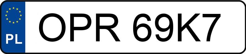 Numer rejestracyjny OPR 69K7 posiada OPEL ZAFIRA-A - OPR69K7 Numer rejestracyjny OPR 69K7 posiada OPEL ZAFIRA-A - OPR69K7