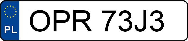 Numer rejestracyjny OPR 73J3 posiada AUDI A4 1.9 TDI AVANT - OPR73J3 Numer rejestracyjny OPR 73J3 posiada AUDI A4 1.9 TDI AVANT - OPR73J3