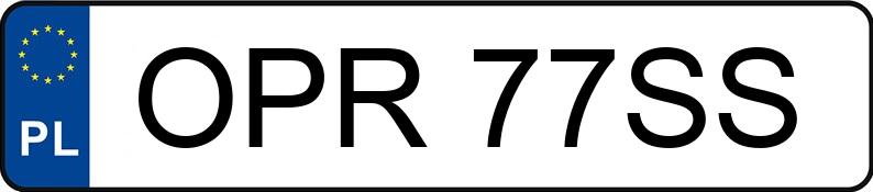 Numer rejestracyjny OPR 77SS posiada BMW 730 Diesel DPF MR`08 E4 FO1/FO2 Aut. - OPR77SS