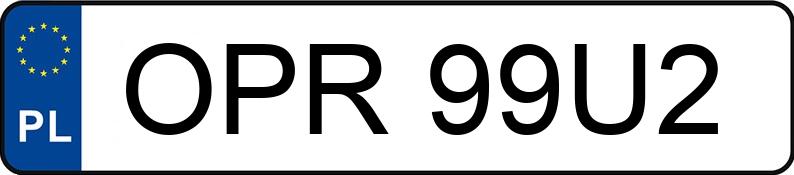 Numer rejestracyjny OPR 99U2 posiada AUDI S5 Coupe Quattro 3.0 TFSI MR`12 E5 B8 S tronic - OPR99U2