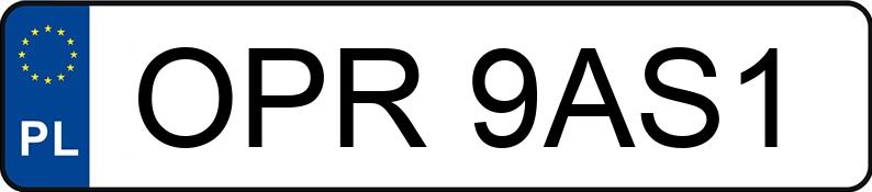 Numer rejestracyjny OPR 9AS1 posiada SKODA Octavia III 2.0 TDI-CR MR`13 E5 - OPR9AS1