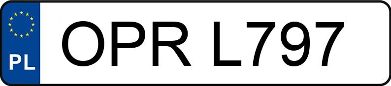 Numer rejestracyjny OPR L797 posiada FIAT 126 ELX Maluch SX - OPRL797 Numer rejestracyjny OPR L797 posiada FIAT 126 ELX Maluch SX - OPRL797