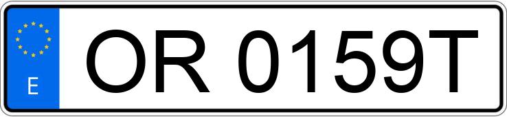 Numer rejestracyjny OR0159T posiada VOLKSWAGEN GOLF BON JOVI 1.9 TDI