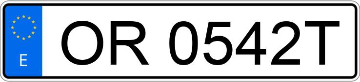 Numer rejestracyjny OR0542T posiada VOLVO 740 Numer rejestracyjny OR0542T posiada VOLVO 740