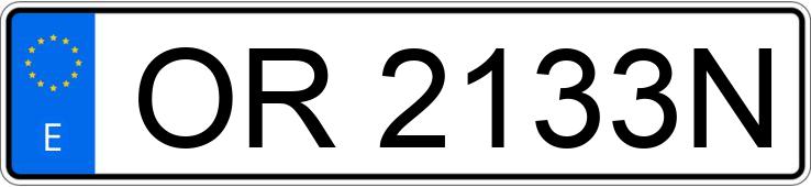 Numer rejestracyjny OR2133N posiada CITROEN C-15