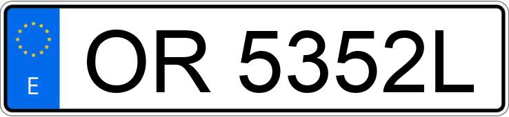 Numer rejestracyjny OR5352L posiada OPEL CORSA