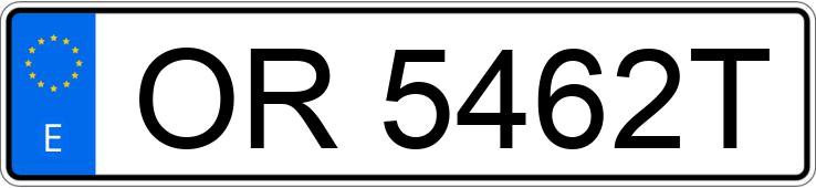 Numer rejestracyjny OR5462T posiada ROVER 416