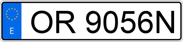 Numer rejestracyjny OR9056N posiada VOLKSWAGEN GOLF